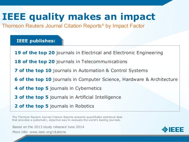 Ieee xplore impact factor