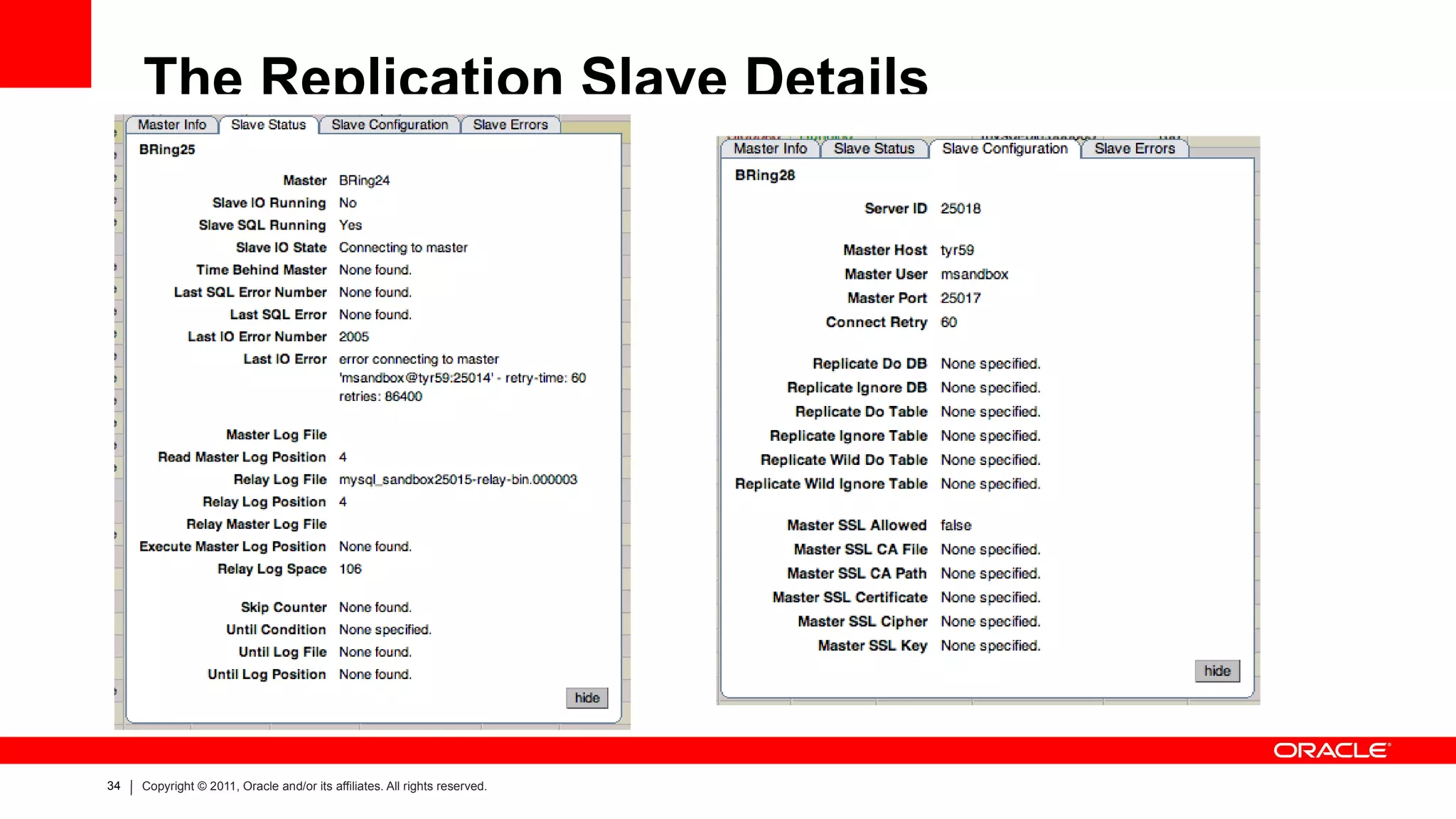 Advisors Tab - Manage Rules Overview >1000 MySQL metrics SHOW STATUS 