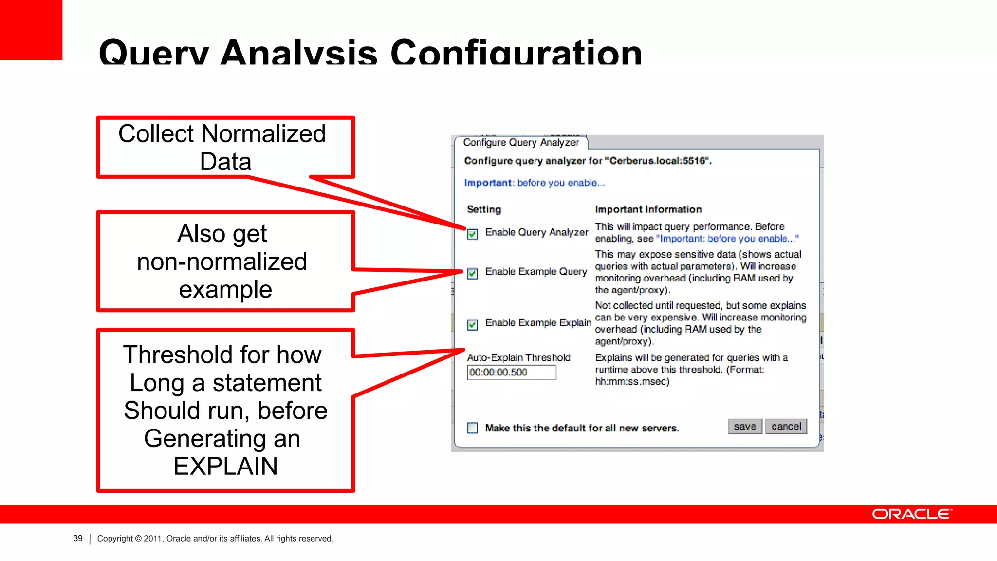 PERFORMANCE_SCHEMA ~100 OS metrics 