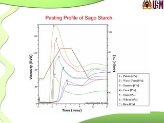 Pasting Profile of Sago Starch
 