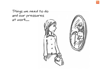 Things we need to do
and our pressures
at work...
 