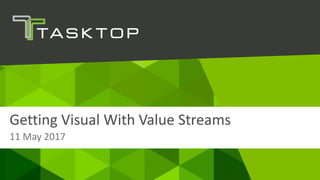 © Tasktop 2017
11 May 2017
Getting Visual With Value Streams
 