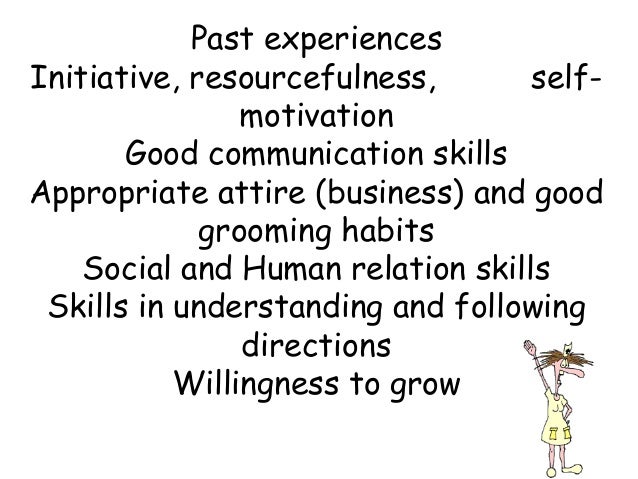 good qualities for resume