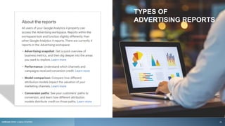TYPES OF
ADVERTISING REPORTS
rezStream Better Lodging Simplified 44
 