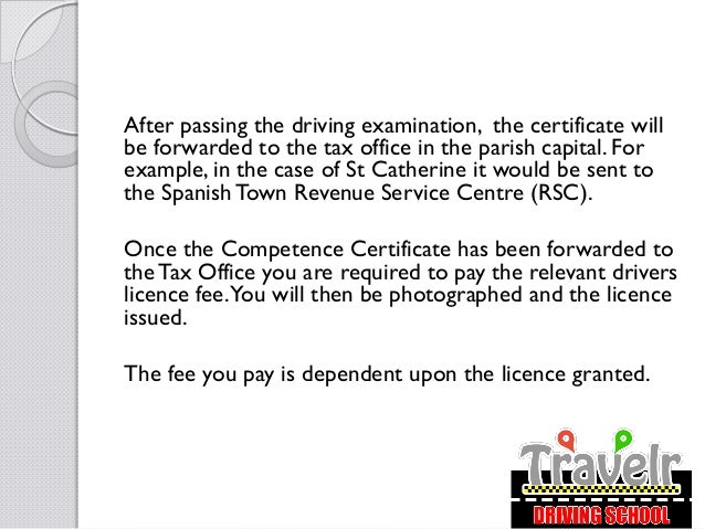 General drivers license application form jamaica General drivers license application form jamaica