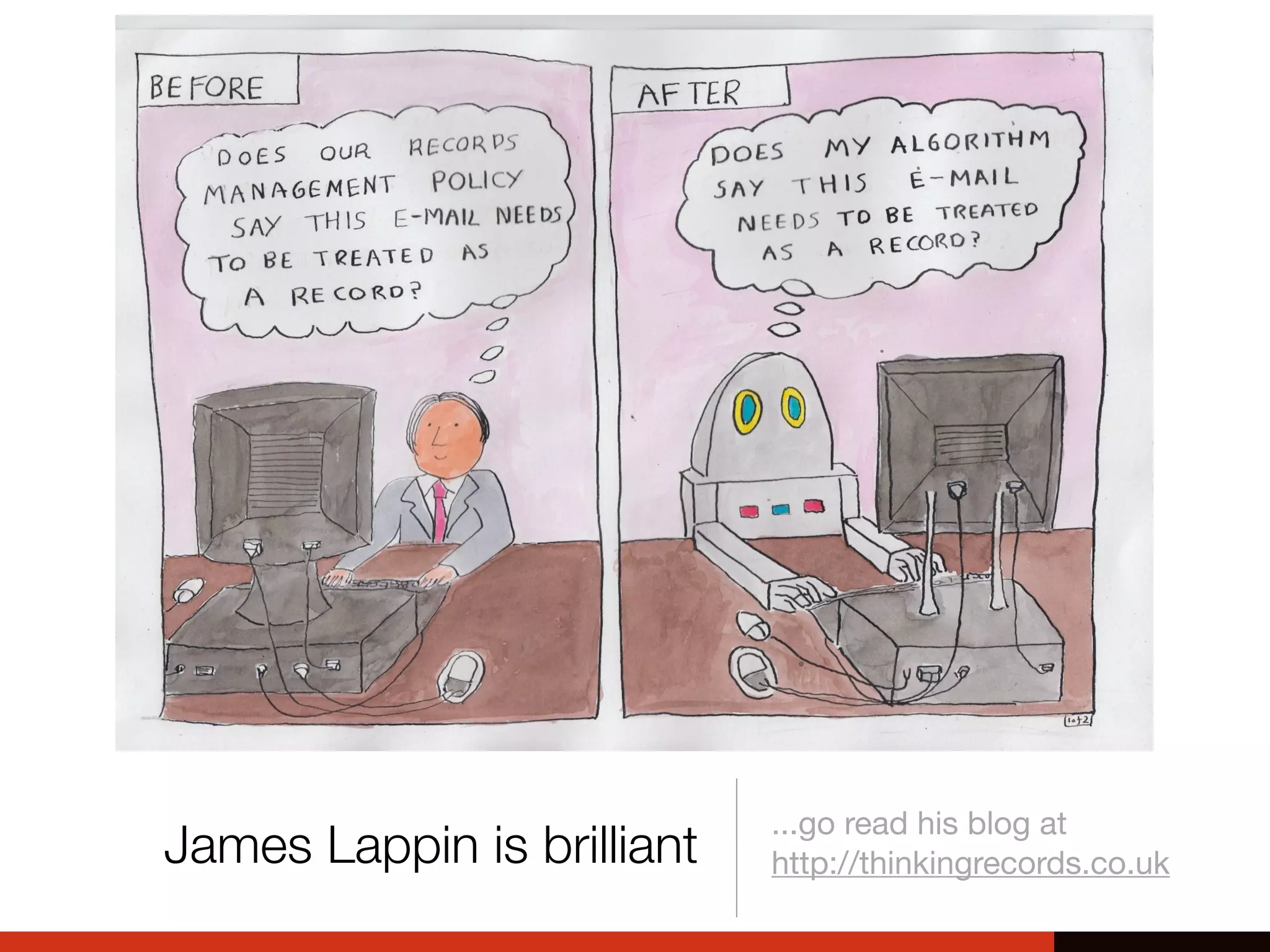 James Lappin is brilliant
...go read his blog at
http://thinkingrecords.co.uk
 