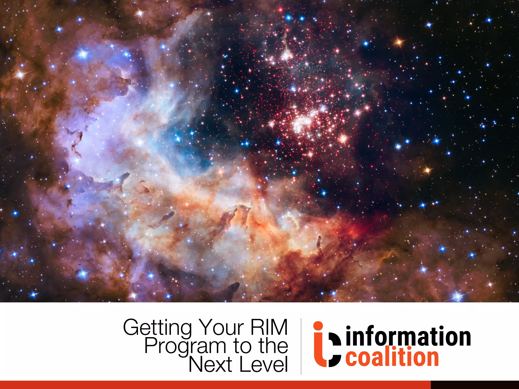 Getting Your RIM
Program to the
Next Level
 