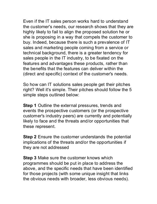getting your solution sales pitch right to win more business right to represent form
