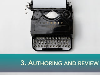 3. AUTHORING AND REVIEW
 