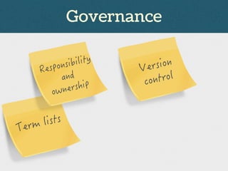 Governance
 