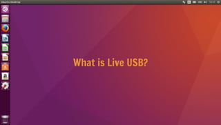 What is Live USB?
 