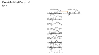 Individual Trials Averaged Trials
Event-Related Potential
ERP
 