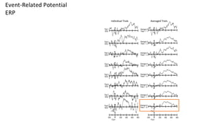 Individual Trials Averaged Trials
Event-Related Potential
ERP
 
