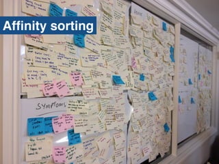 Afﬁnity sorting
 
