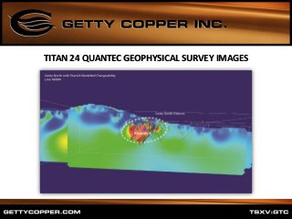 TITAN 24 QUANTEC GEOPHYSICAL SURVEY IMAGES
 