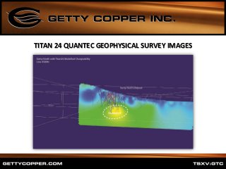 TITAN 24 QUANTEC GEOPHYSICAL SURVEY IMAGES
 