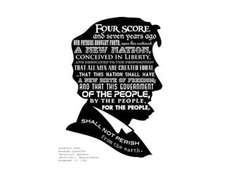 The Gettysburg Address