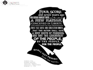 The Gettysburg Address