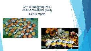Getuk Panggang Keju
0812-6704-8789 (Tsel)
Getuk Manis
 