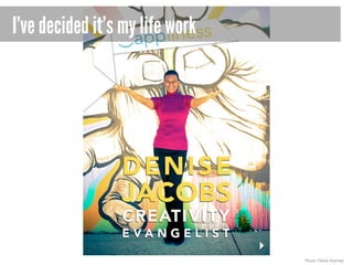 I’ve decided it’s my life work

Photo: Derek Kearney

 