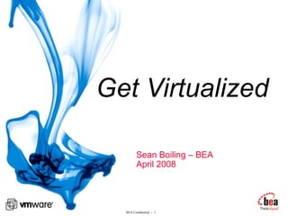 Get Virtualized Sean Boiling – BEA April 2008 