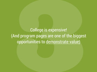 The product needs to look and feel valuable!
 