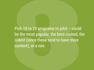 If nobody has data, now is the time to start.
 