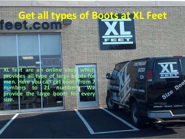 Get world class large boots at xl feet