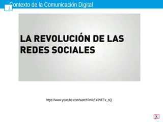 Contexto de la Comunicación Digital1
https://www.youtube.com/watch?v=k5Y6VFTx_oQ
 