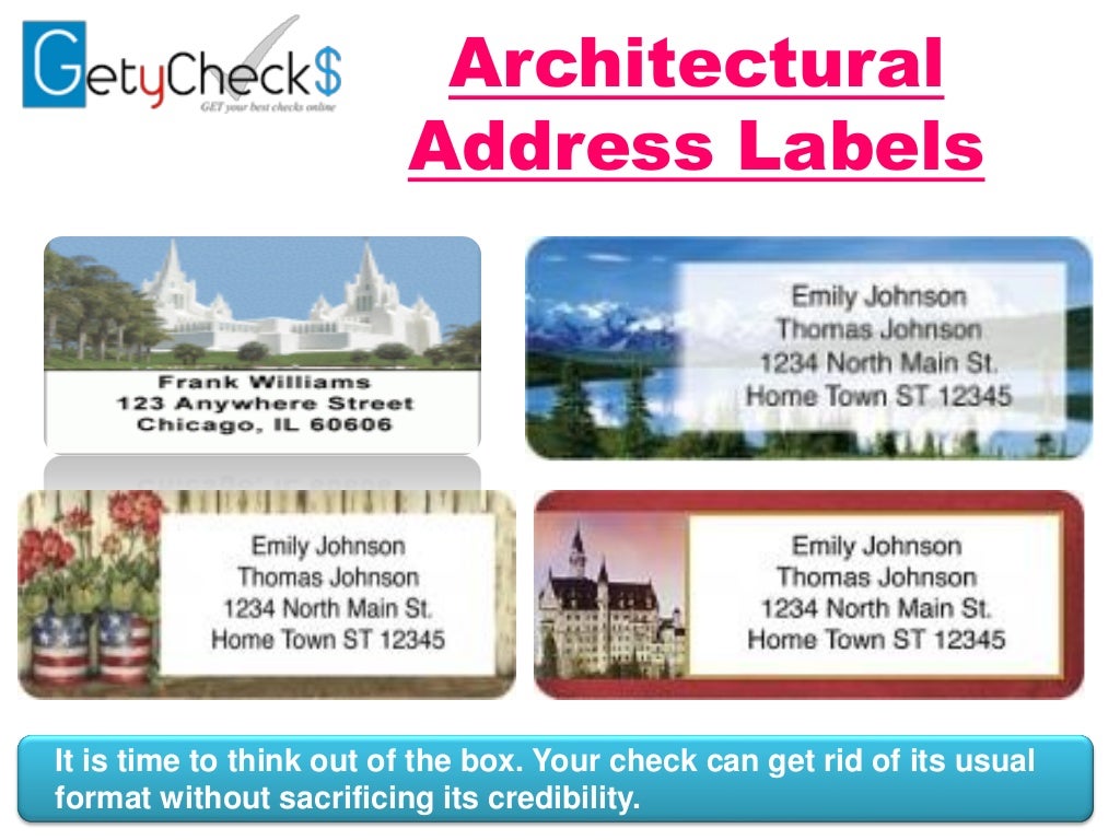Best Address Labels & Checks Accessories at