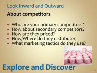 A Dollop of MarketingYour secret ingredient!Know your budgetDevelop a realistic marketing strategyDefine your objectivesShort- and long-termCreate a plan and work the planKeep it fluid!Tweak the recipe if you need toSpend the money!It’s worth the investment