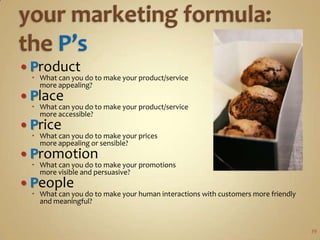 A Dollop of Marketing & PromotionHow do you do it?Go it aloneYou know food, but do you know marketing?You have a CPA and an Attorney don’t youTime consumingBudget constraintsCompeting prioritiesORHire the RIGHT professionalsCost vs. valueAn outside perspective Leverage relationships and contacts