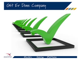 @ExcellaCo @onek2go @FadiStephan
Git Er Done Company
 