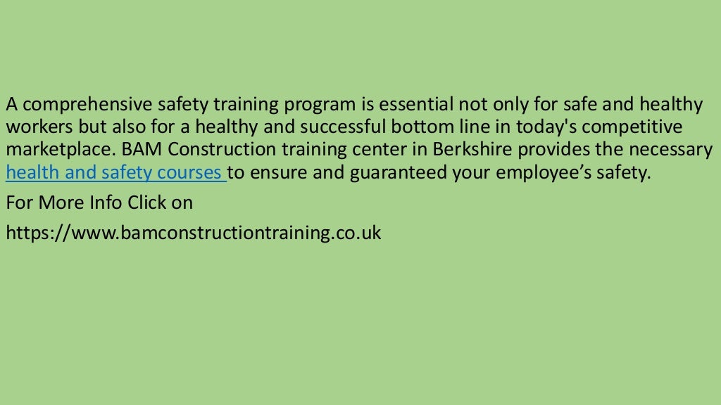 Get Your Staff Aware By Providing Them Health And Safety Course