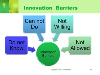 Towards more innovative industrial sector | PPTX