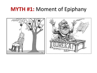 MYTH #1: Moment of Epiphany  