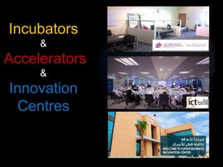 Incubators & Accelerators & Innovation Centres  