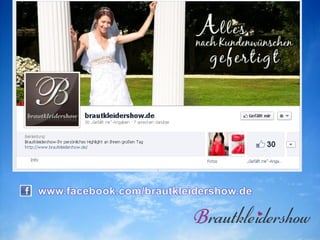 Gewinnspiel bei brautkleidershow - ein brautkleid