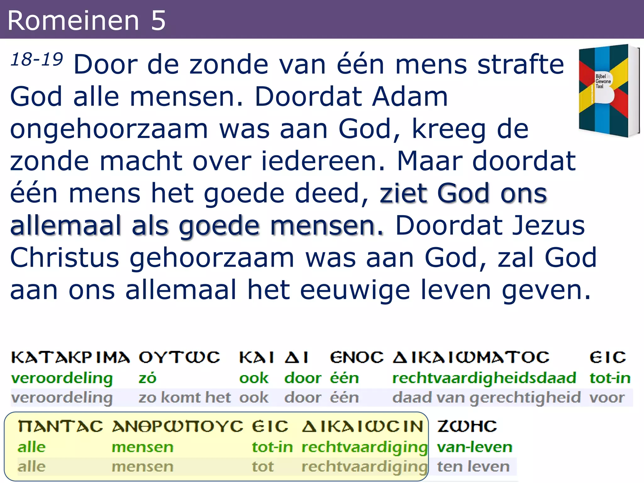 de Bijbel in Gewone taal | PPT