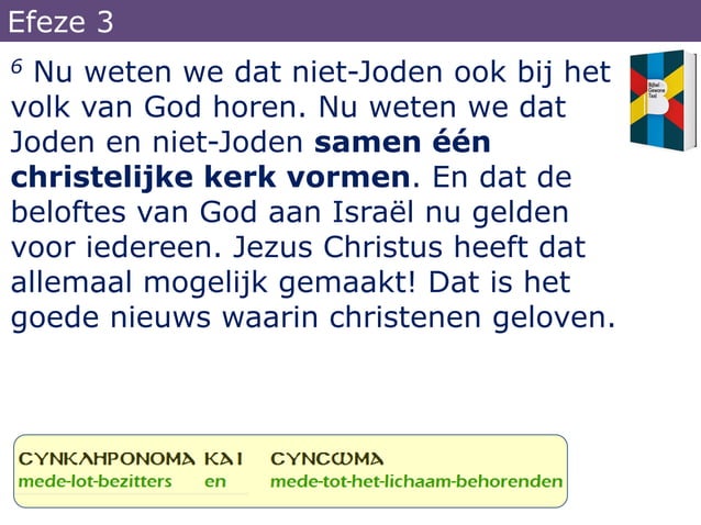 de Bijbel in Gewone taal | PPT