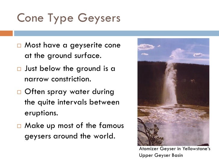 Geysers and Hotsprings