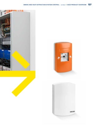 107SMOKE AND HEAT EXTRACTION SYSTEM CONTROL–– window  |  GEZE PRODUCT OVERVIEW
 