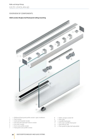 Geze sliding fitting systems | PDF