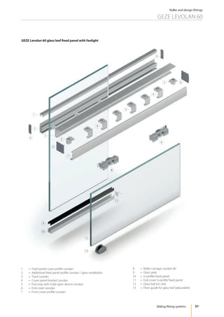 Geze sliding fitting systems | PDF