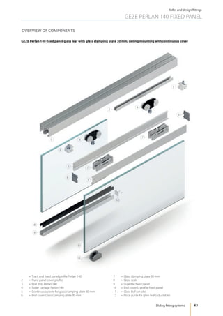 Perlan11 Geze sliding fitting systems | PDF