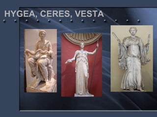 HYGEA, CERES, VESTA
 