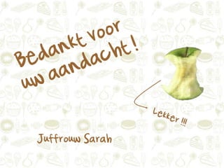 Gezonde tussendoortjes