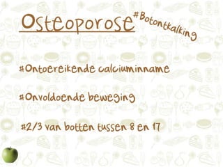 Gezonde tussendoortjes