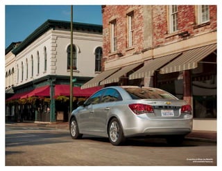 Cruze Eco in Silver Ice Metallic
with available features.
 