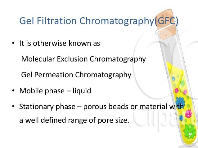 gel filtration chromatography